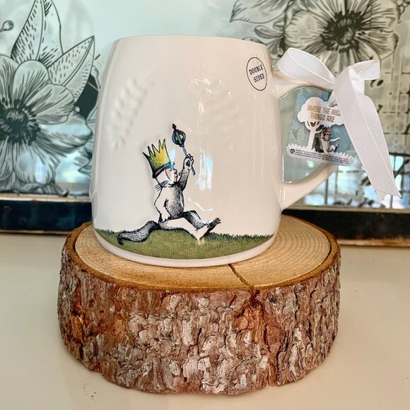 NEW WITH TAGS Rae Dunn Where the Wild Things Are Mug Max King of All Wild Things - Picture 1 of 3